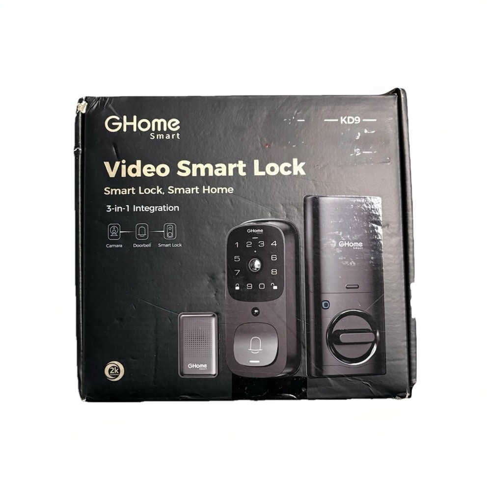 G Home Video Smart Lock KD9 (Missing nails)