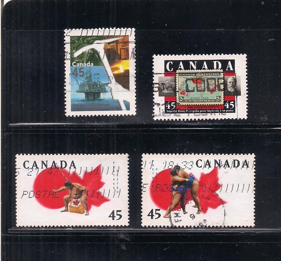 Canada 1721-1724 used