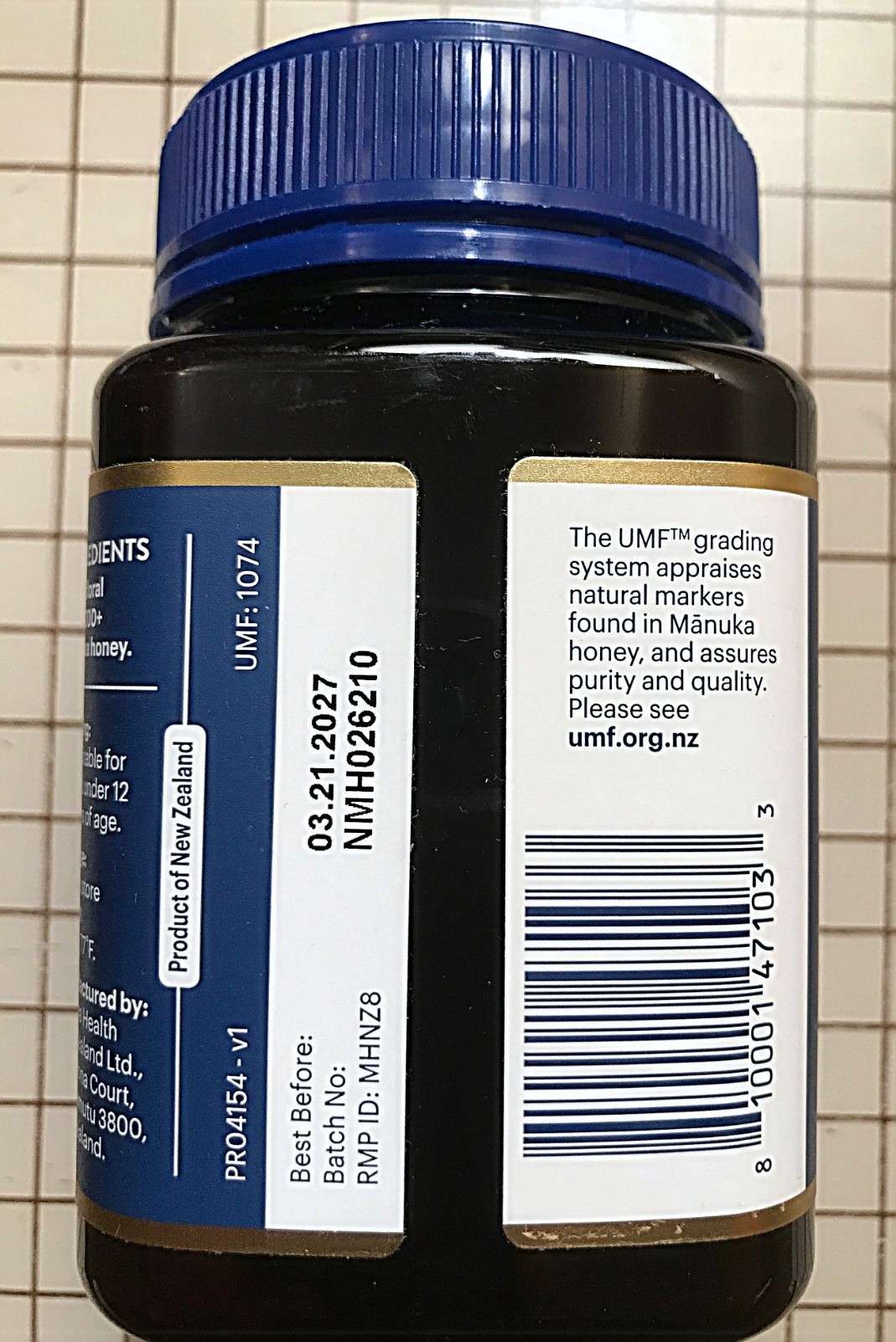 Manuka Health Manuka Honey New Zealand MGO 700+ UMF 18+ 500g 1.1LB =LOWEST=PRICE