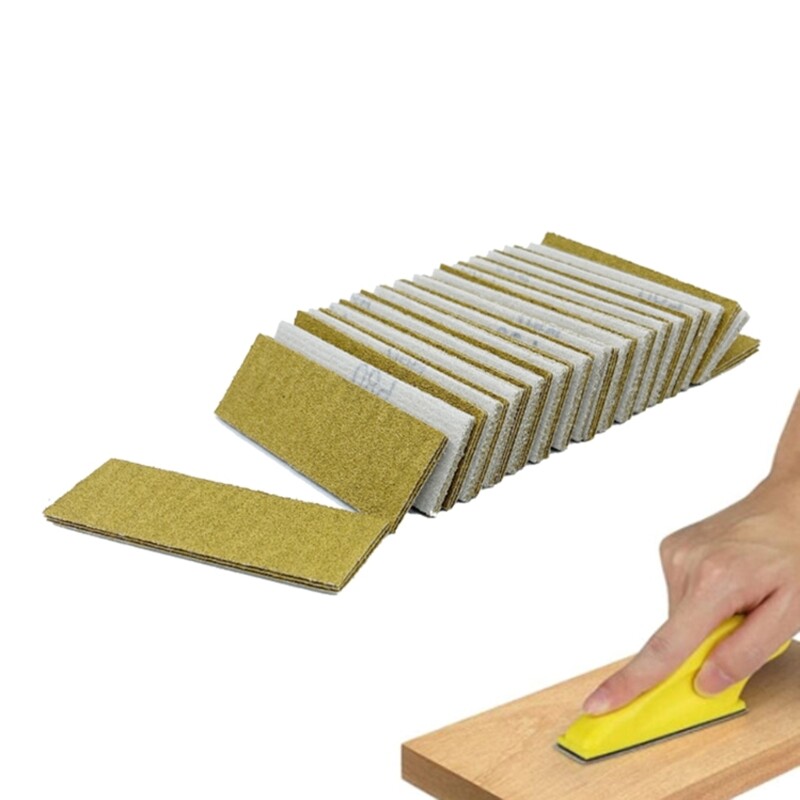 Micro Sander MultiPurposes Sanding 130Pcs Sandpaper for Various Materials