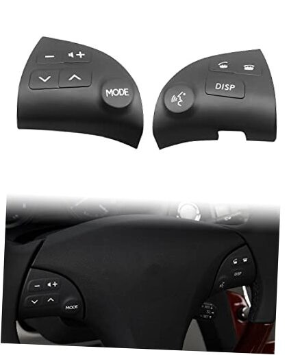 Steering Wheel Volume Control Switch Button Left and Right Fit for Lexus ES350