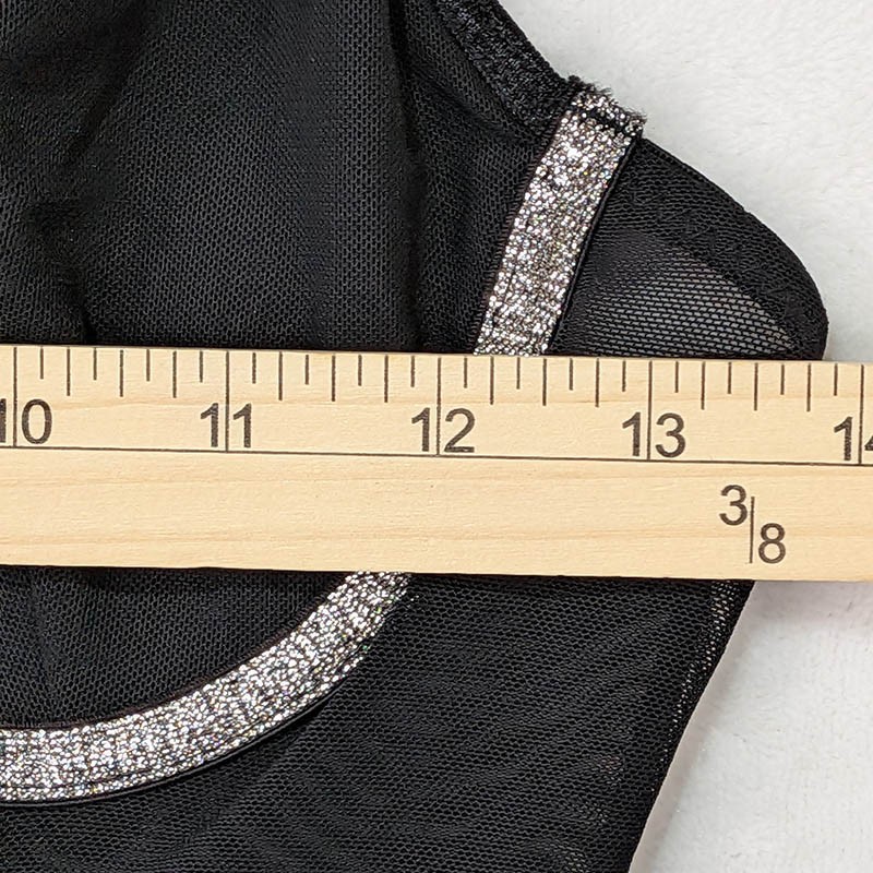 Spirit Bustier Corset Lace Womens M Black Whimsigoth Cosplay Y2K Fairy Grunge