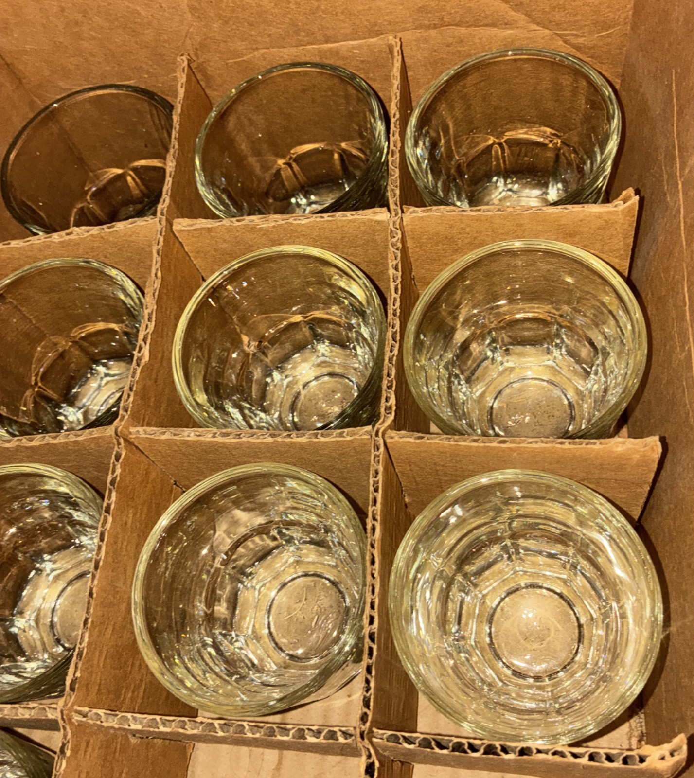 Anchor Hocking  5 oz. NEW ORLEANS ROCKS SHOT GLASSES #755-E (6 EACH) Whiskey