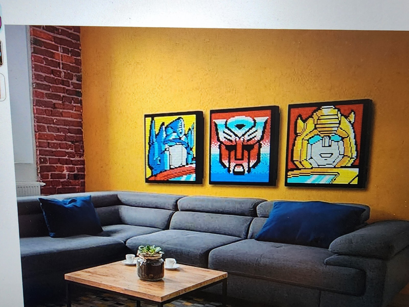 HASBRO 2022 TRANSFORMERS LITE BRITE WALL ART SEALED ORIGINAL SHIPPING BOX