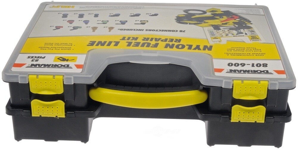 COMPLETE NYLON FUEL LINE REPAIR KIT WITH CASE, CONNECTOR AND TOOL