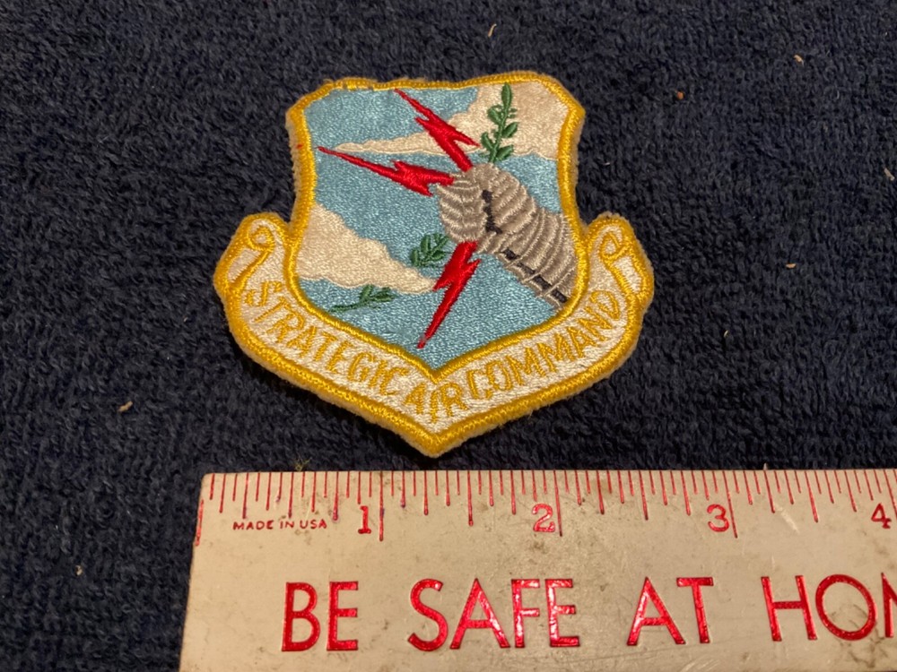 Strategic Air Command Sew On Military Patch