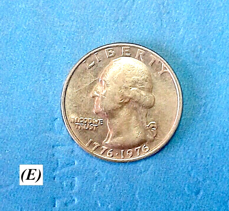 1776-1976 BICENTENNIAL QUARTER  (E)