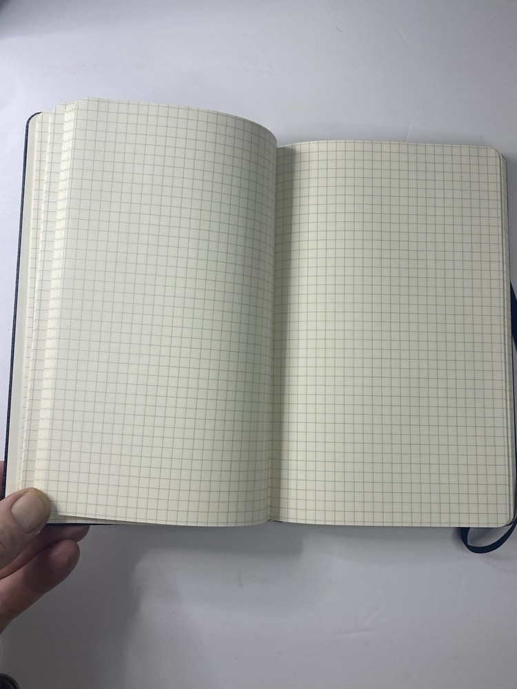 TAG Heuer Notebook - Moleskin “Don’t Crack Under Pressure” Grid Pattern