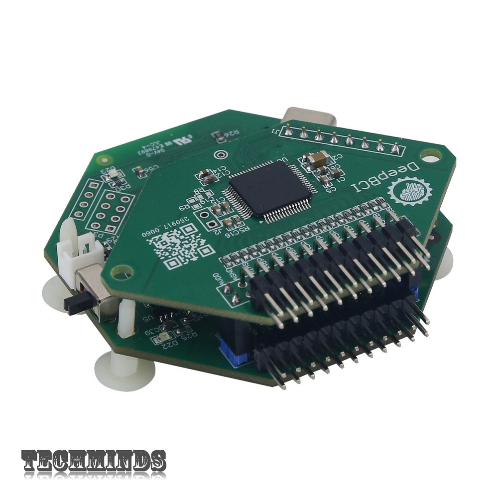 DeepBCI Brain Computer Interface Bioelectric Acquisition Board Enhanced Board