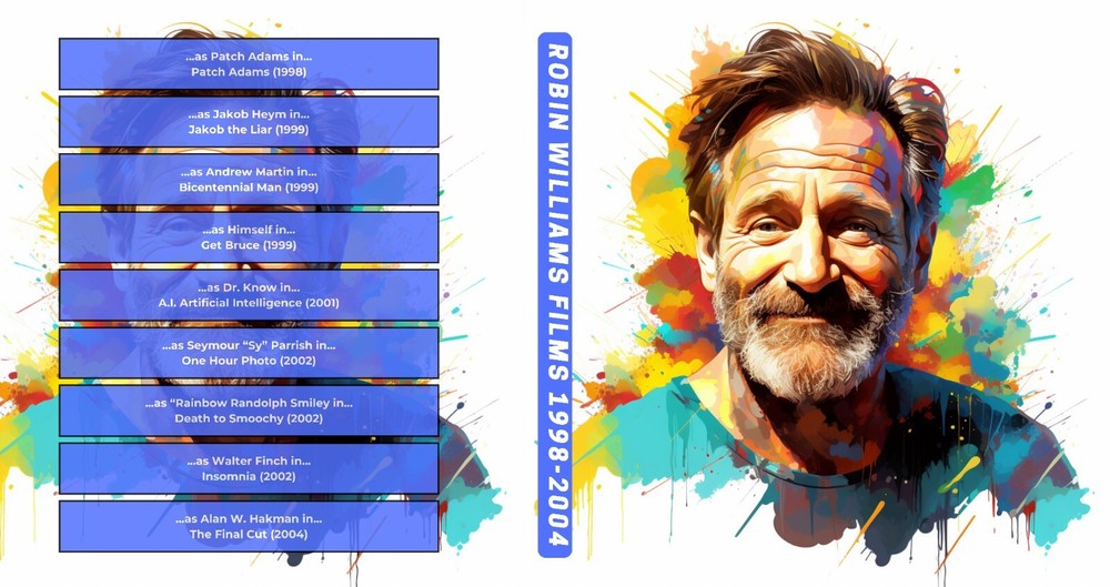 Robin Williams Collection - Custom Blu-ray Covers & Empty Cases