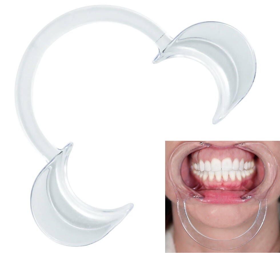 40 x Med Teeth Whitening Cheek Retractor, Autoclavable Dental Mouth Opener Game
