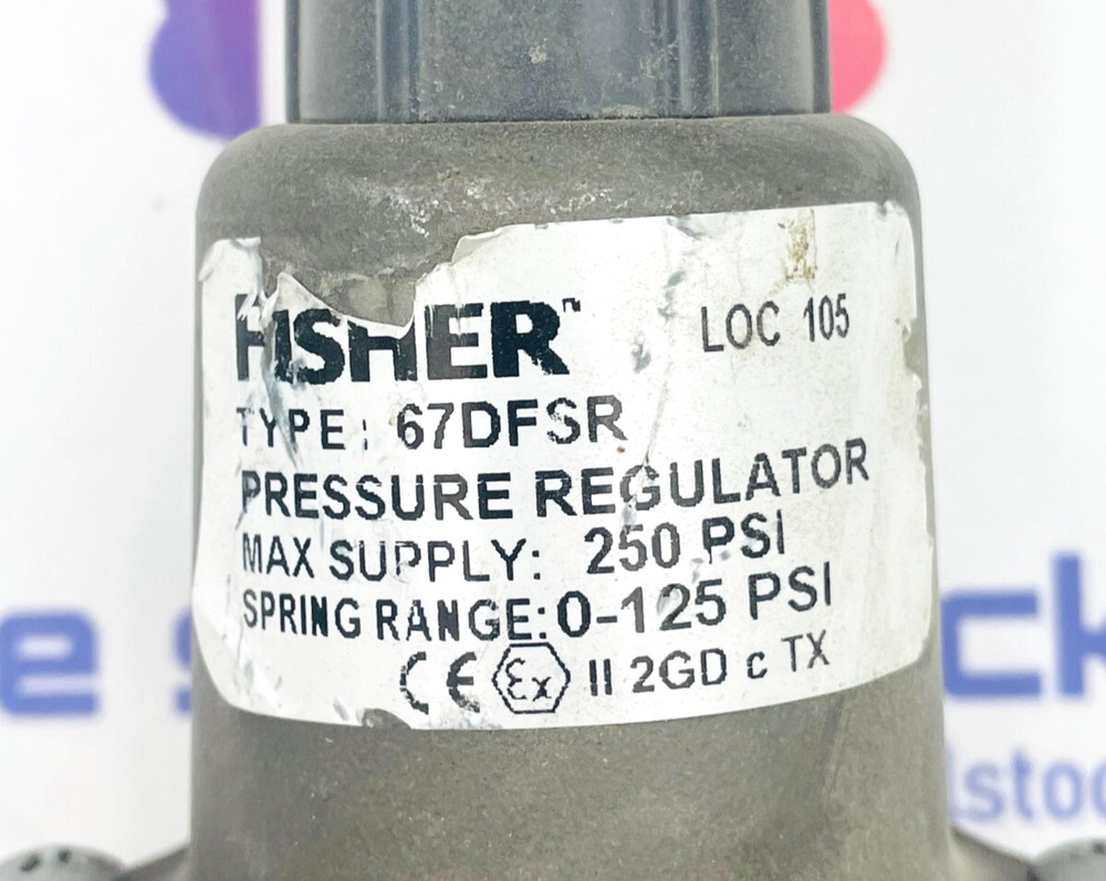 FISHER 67DFSR Pressure regulator