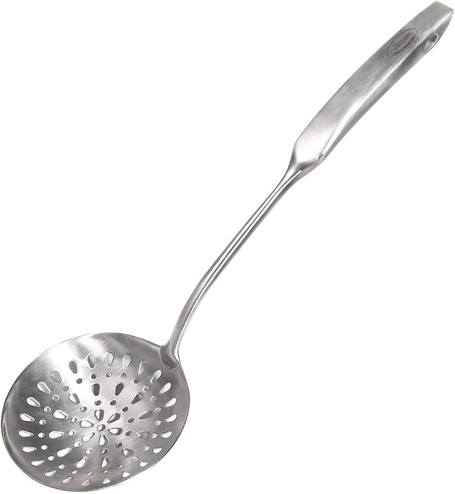 Skimmer Slotted Spoon, [Rustproof, Integral Forming, Durable] Newness 304 Sta...