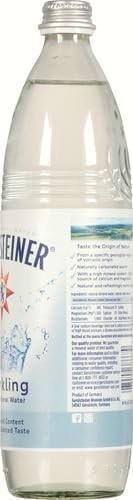 Gerolsteiner Sparkling Mineral Water 6-Pack (25.3 fl oz Glass Bottles)