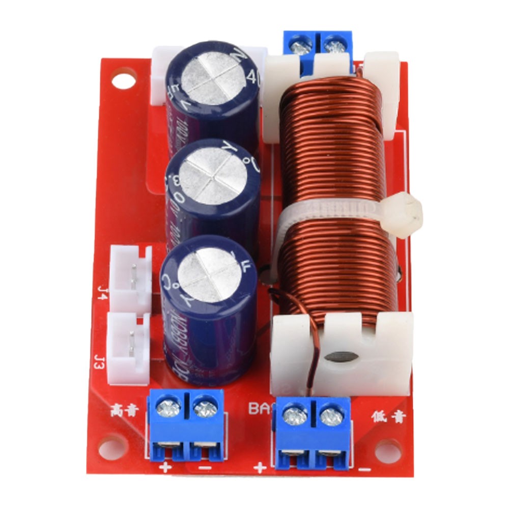 2Pc 2 Way Speaker Frequency Divider Audio Crossover Board 100Hz-10KHz Adjustable