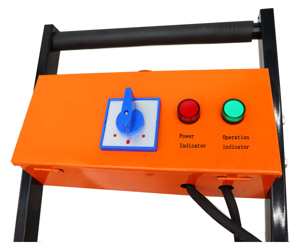 Concrete Floor Grinding Machine with Dust Box 5 Grinding Disc 220V Floor Grinder