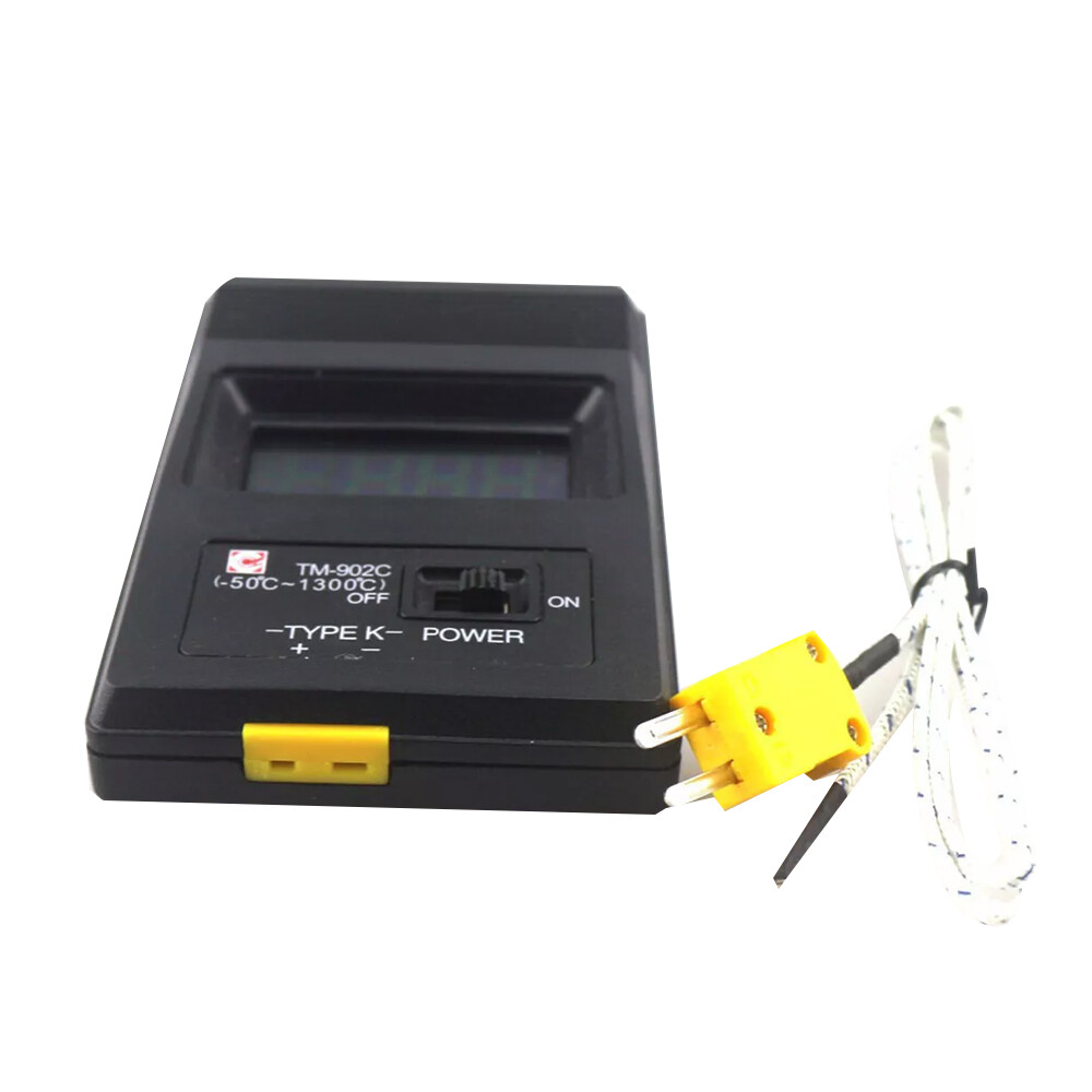 TM-902C LCD Digital Sensor Thermometer Single Input K Type Thermocouple Probe