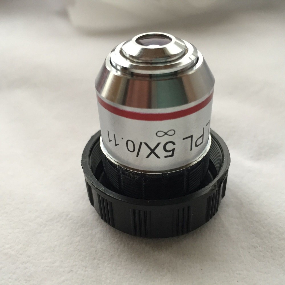 Metallurgical Microscope Infinity Plan Objective 5X 10X 20X 40X Set DIN Lens