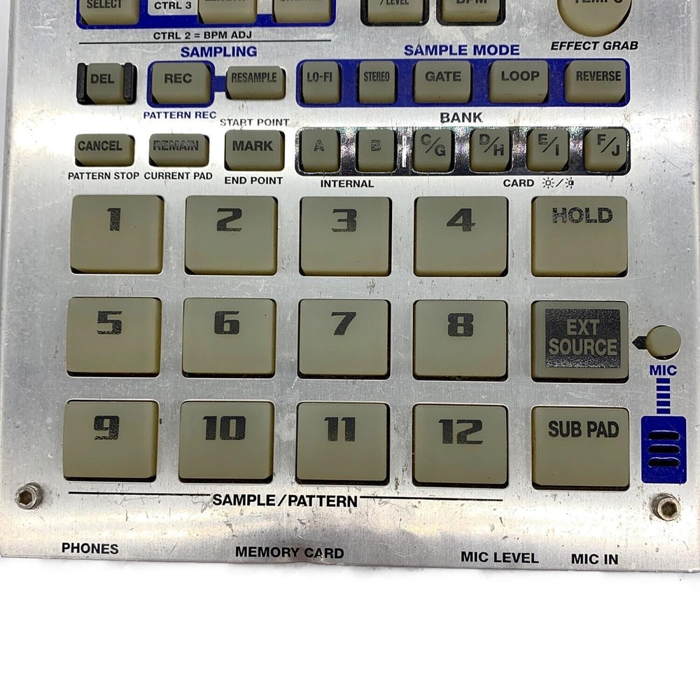 Roland SP 404 Sampler Silver