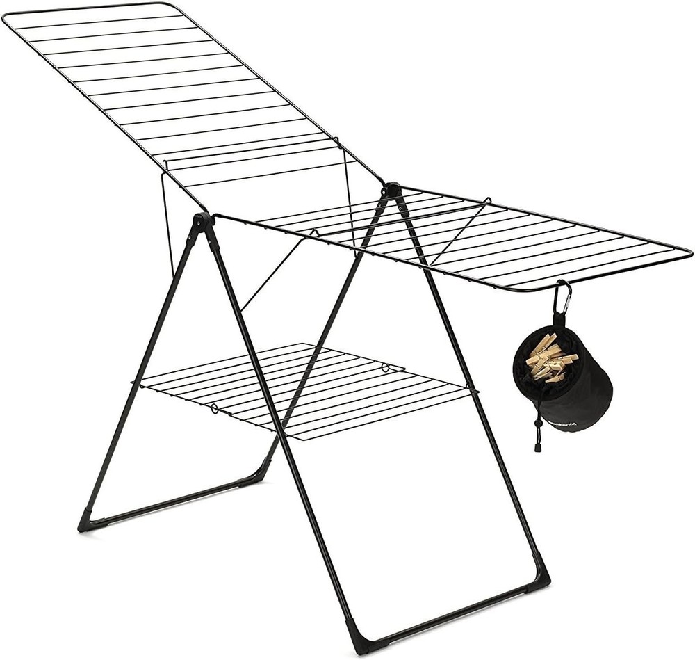 - Peg Bag - Laundry Pegs Storage - Durable Weather-Resistant Materials - wit...