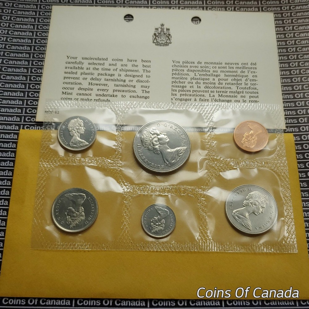 1969 Canada Prooflike 6 Coin Original Set Multiple Sets Available #coinsofcanada