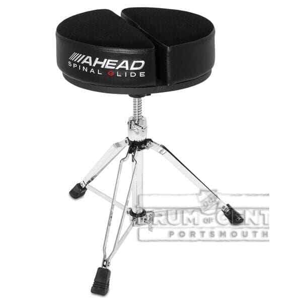 Ahead Spinal-G Drum Throne Round Black