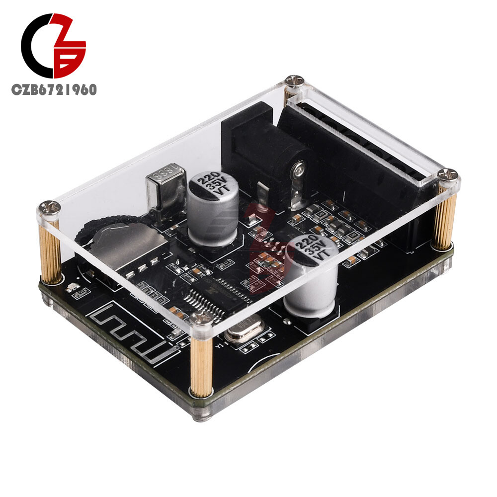 40W Stereo For Bluetooth Power Amplifier Board DC 5-24V Digital Amplifier Module