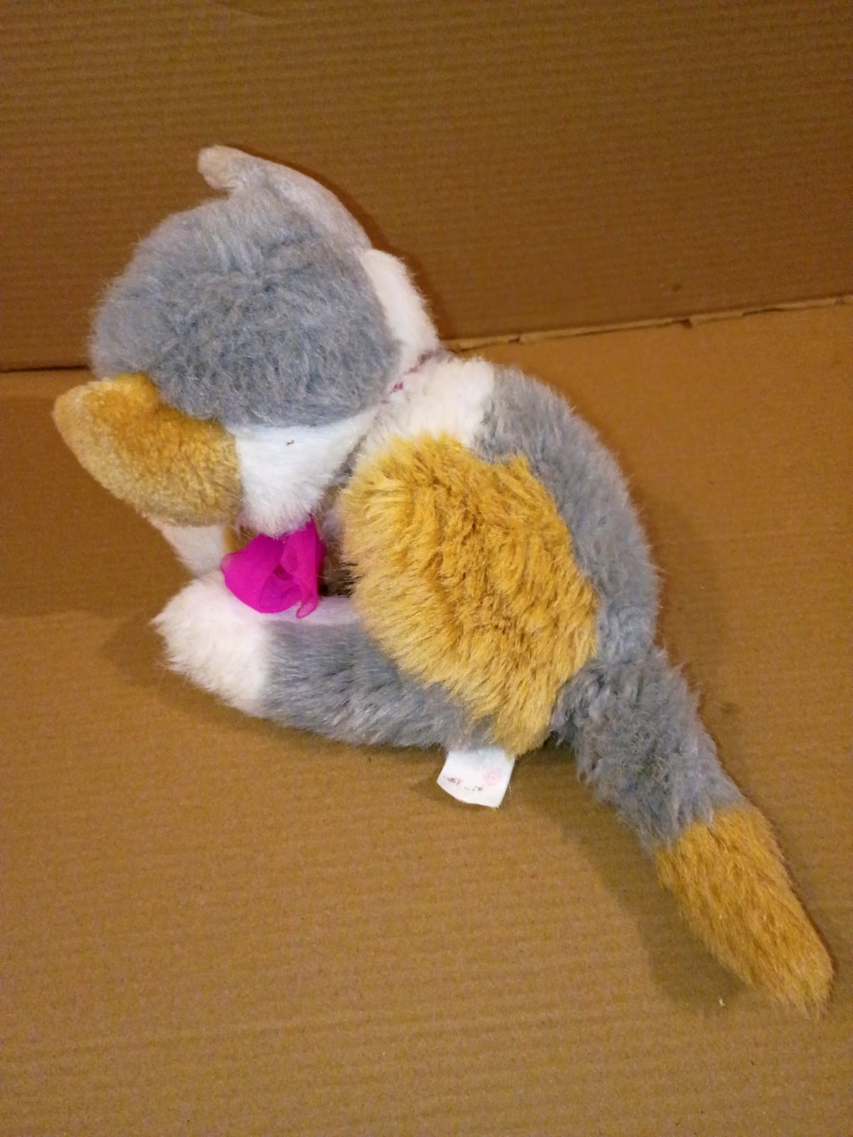 Vintage Tyco DSI Kitty Kitty Kittens Calico Kitten Plush.