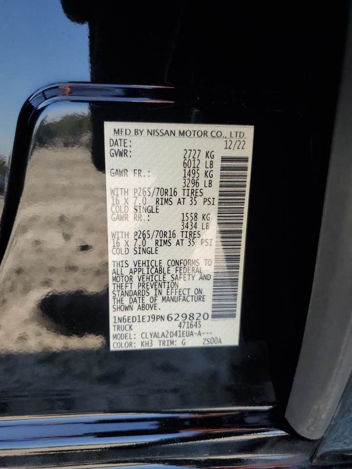 Speedometer MPH S Model Fits 23 FRONTIER 4733844