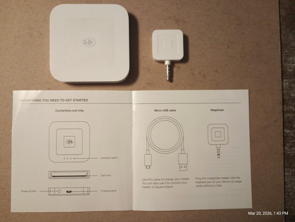 Square Credit Card Scanner & Reader 2nd gen.