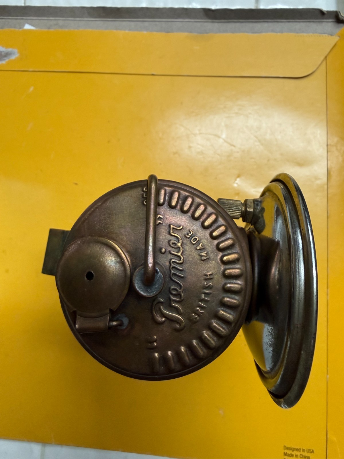 NOS Premier Carbide Lamp in Box