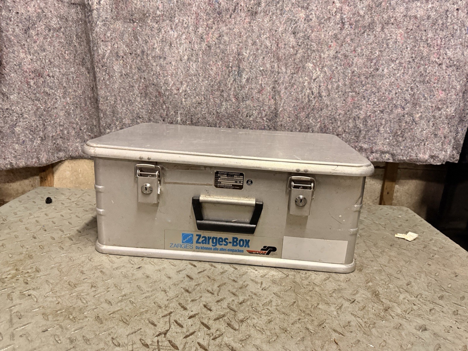 Zarges Alu Box Aluminium Military Case