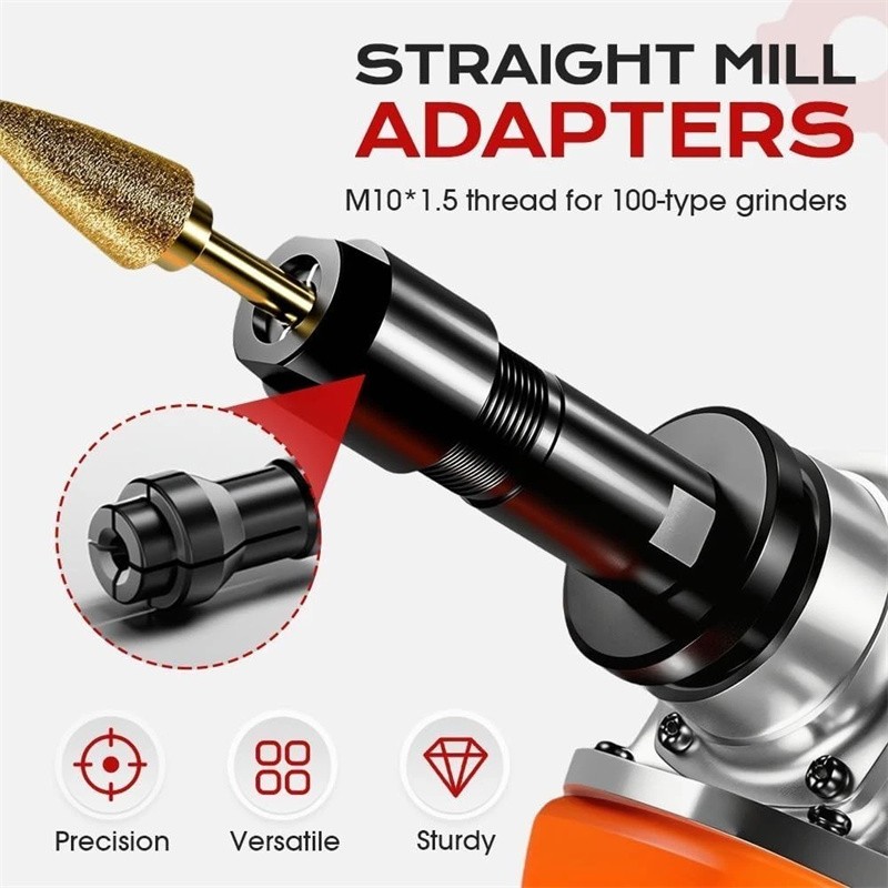 NEW Angle Grinder Adapter Converter for Home DIY Projects Thread Cutting Cutting