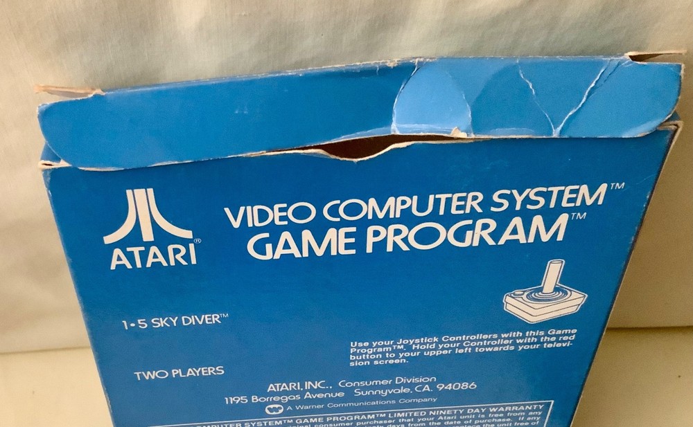 ATARI 2600 Sky Diver (CX2629) - 1978 - Tested - See Description