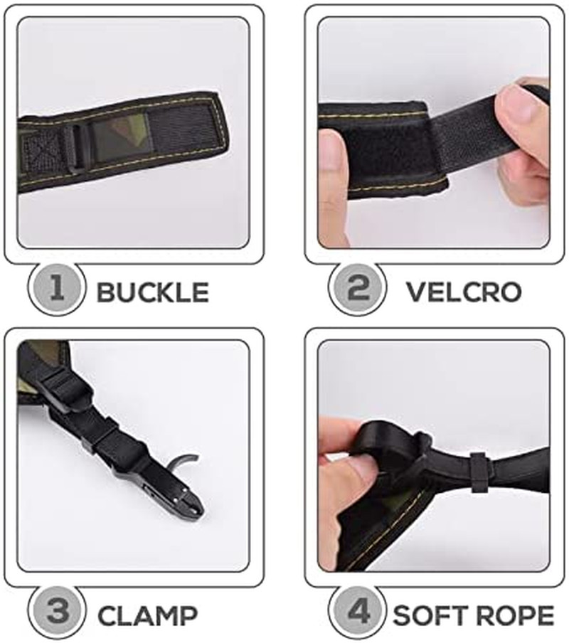 Elong Adjustable Archery Compound Bow Release Aid with Foldback Design- Black Wr