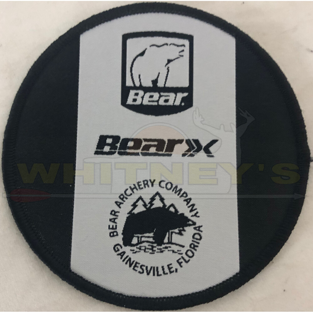 Bear Archery Bear X Patch - Black - BVP114