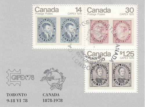 Canada 1978 Capex Souvenir Sheet, #756a Used