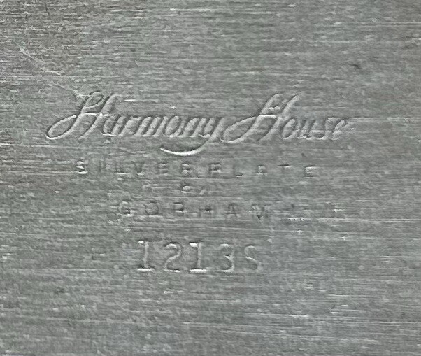 Harmony House Silverplate Gorham 1213S Serving Dish