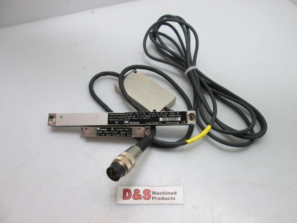RSF Elektronik MSA001-7 Code 755350234001 Linear Encoder 50mm Travel