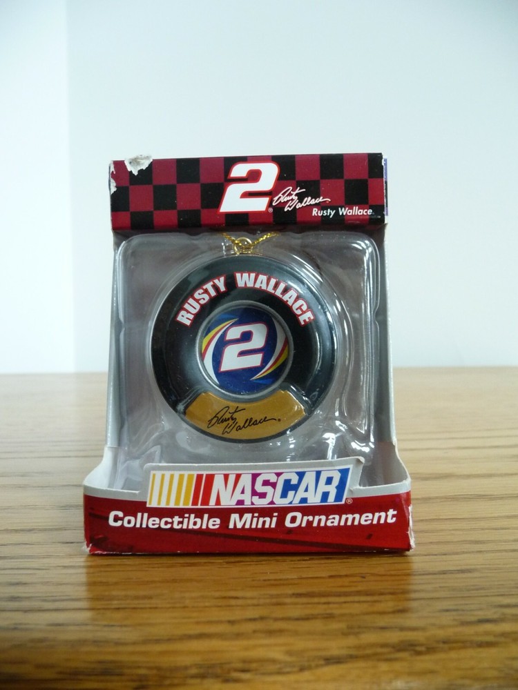 NASCAR RUSTY WALLACE #2 CHRISTMAS ORNAMENT