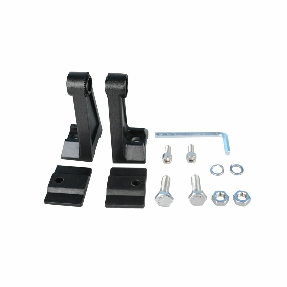 2Pcs Universal Mounting Brackets Side Rotating LED Work Light Bar for Jeep Trunk