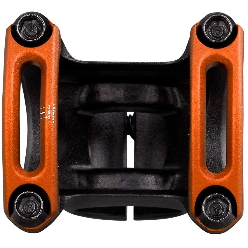 SPANK SPLIT 35 Stem 40mm Orange Ultra-Short Stack Height And True Zero-Degree