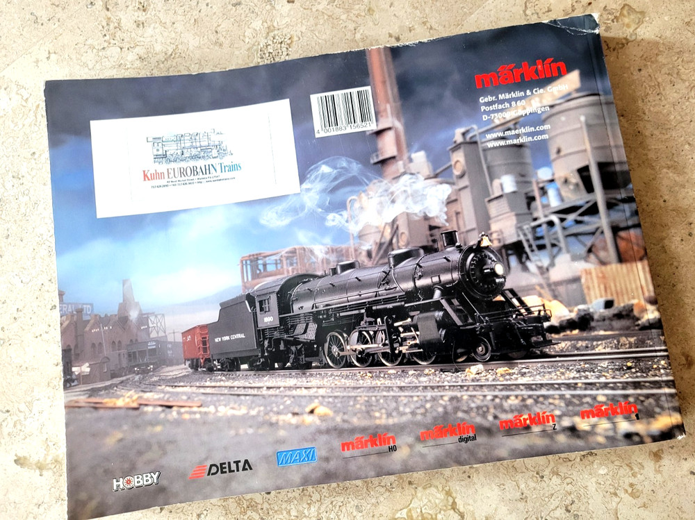 Marklin Model Train Complete Program Catalog For 2003 / 2004E English 552 pp.