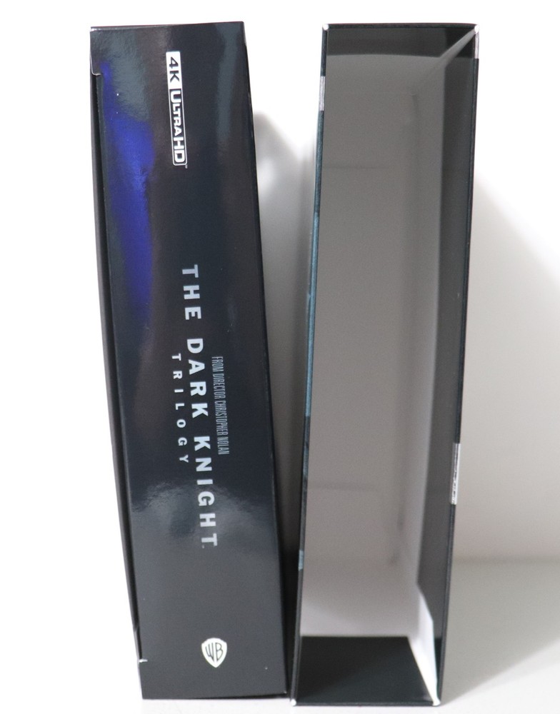 The Dark Knight Trilogy 4K Replacement Slip Box Case
