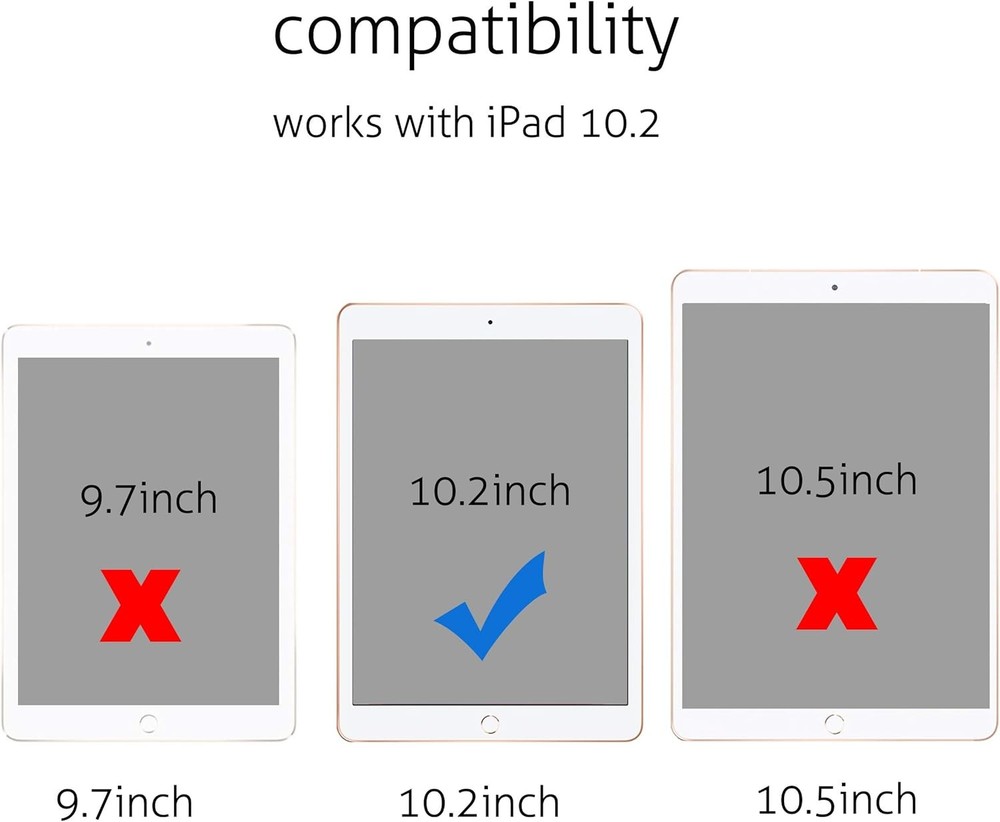 Ailun Screen Protector for iPad 9th 8th 7th Generation (10.2 Inch, iPad...
