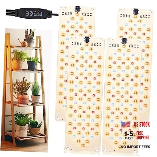Grow Light,40W Ultra-Thin Panel Grow Lights for Indoor 4PCS GROW LIGHTS