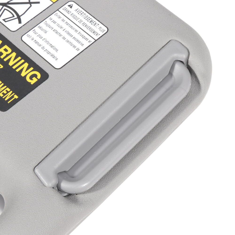 Sun Visor Left Driver Side Gray for 2006 - 2012 Toyota RAV4