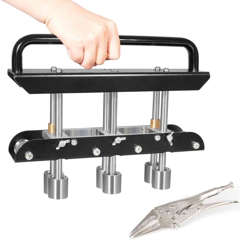 ER3 Three-Station Edge Roller Bender, Large Radius Sheet Metal Bead Roller Bend