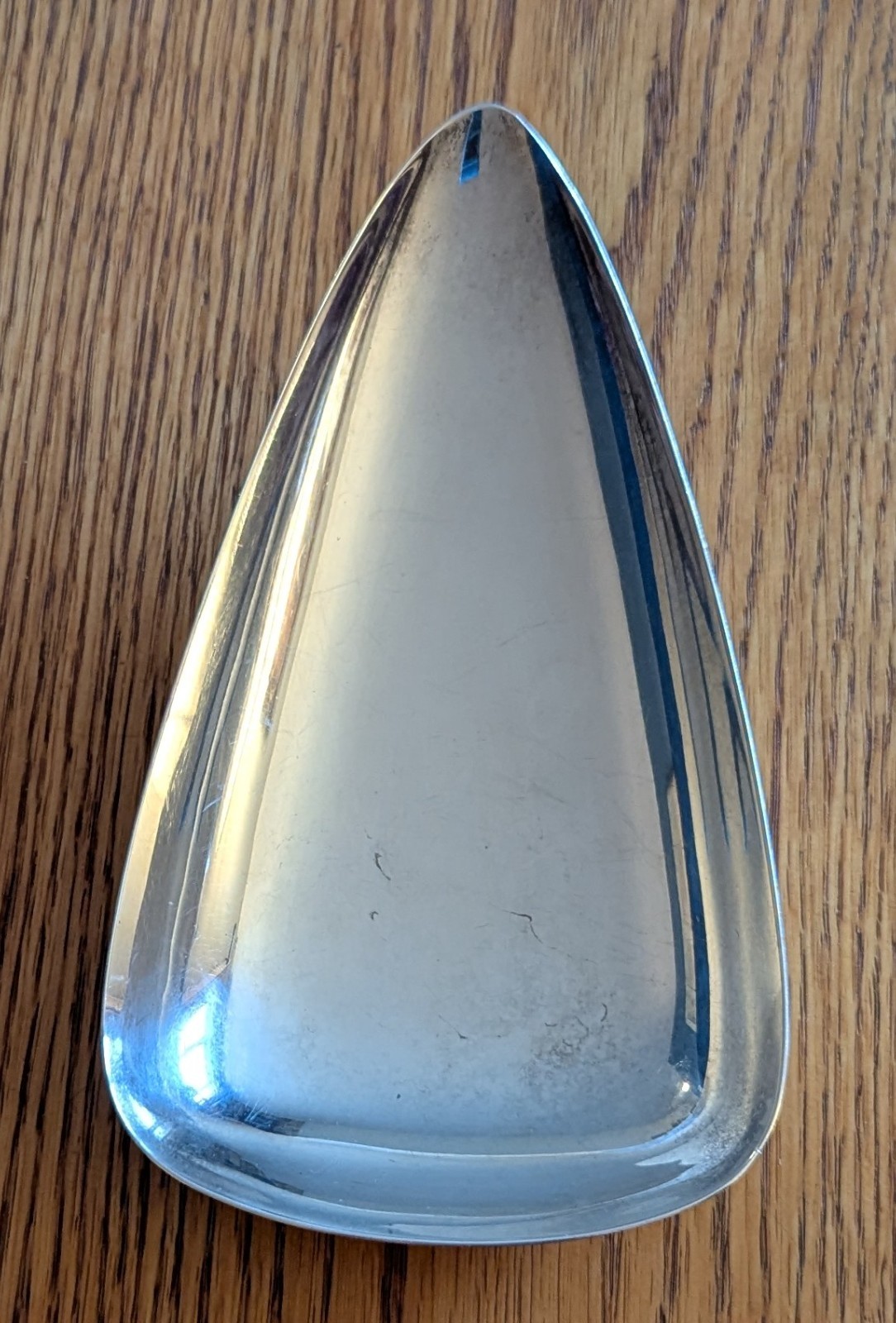 Vintage Reed & Barton #94 Silver Plated Teardrop 7" Dish Candy Nut Bowl MCM