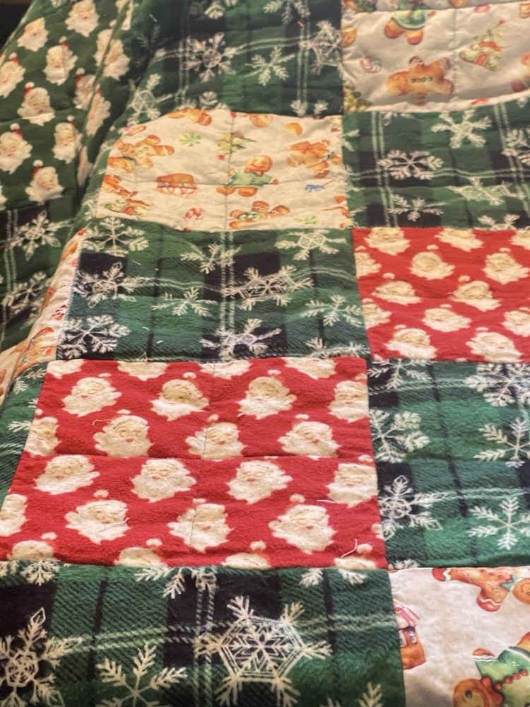 Gingerbread Rag Quilt